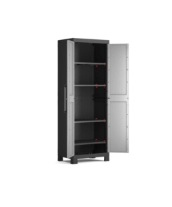 ARMADIO IN RESINA ALTO KETER "DETROIT" GRIGIO, 65X45X182 CM